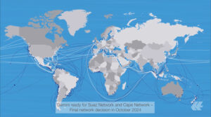 Verbindungslinien der Gemini-Cooperation. Quelle: Hapag-Lloyd