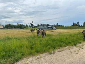 Ankunft von US-Truppen in Lettland, Foto: US Marines