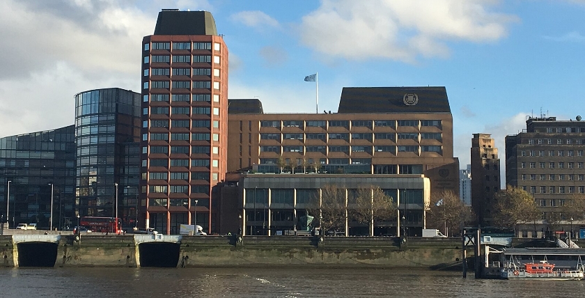 IMO headquarters in London/UK. Photo: Lord Harris - CC BY-SA 4.0