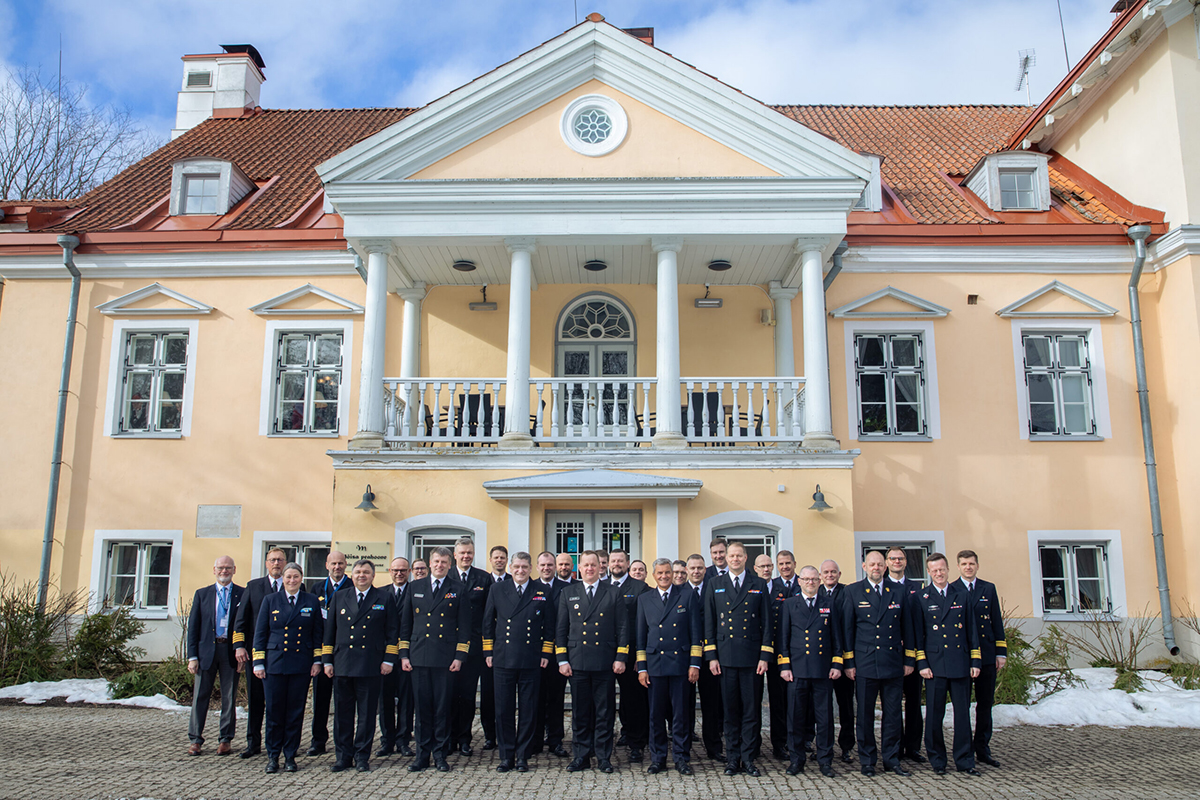 Das blaue Tuch und dergemeinsame Wille zur Verteidigung eint die Teilnehmer der BCC, Foto: Estnische Streitkräfte/Aleksander Espenberg