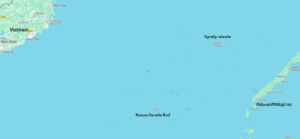 Lageplan im Südchinesischen Meer. Quelle: Google Maps