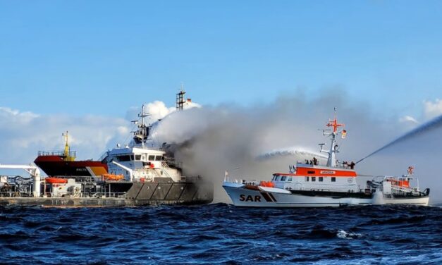Rostock - Brandermittlungen auf Tankschiff "Annika" beendet
