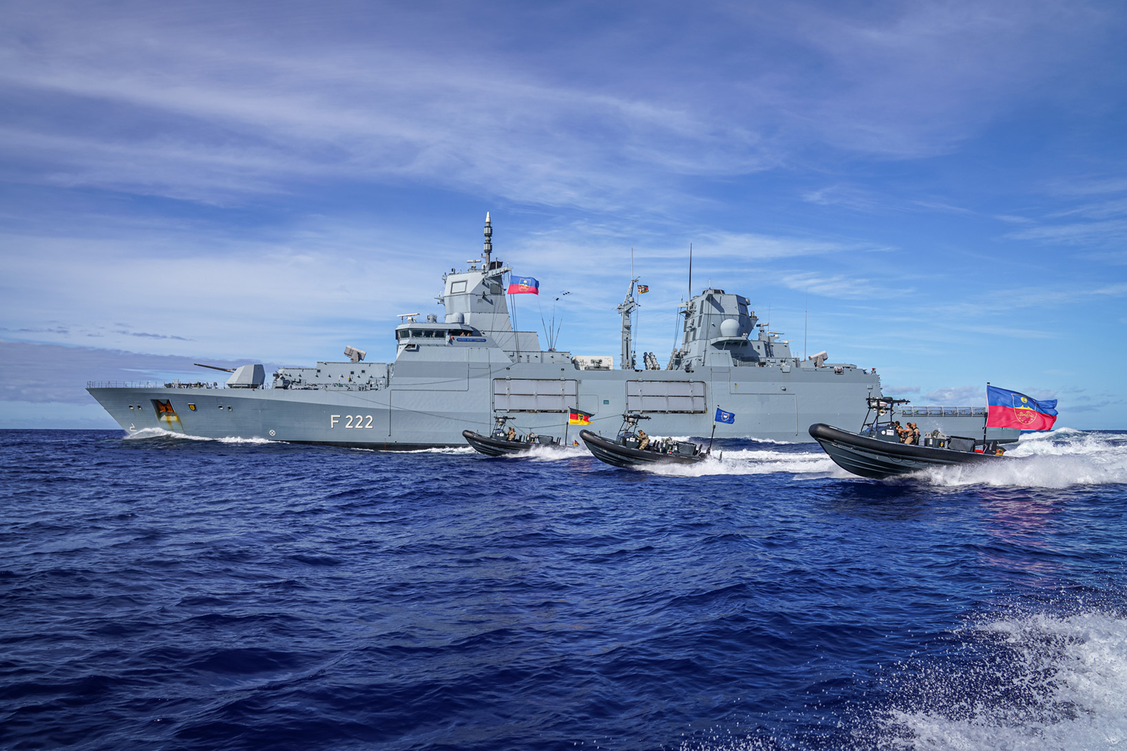 Buster-Boote vor der Baden-Württemberg, Foto: Nico Theska