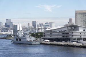 Eine gute Figur machte die Baden-Württemberg auch am Cruise-Terminal in Tokio, Foto: Bw/Julia Kelm
