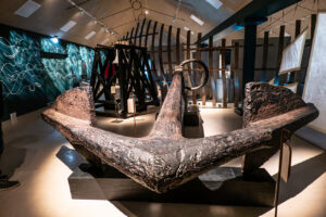 Ein Anker der St. George, Foto: Jürgen Rohweder