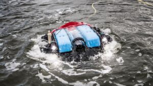 Autonomer Tauchroboter im Einsatz. Bild: DLR (CC BY-NC-ND 3.0)