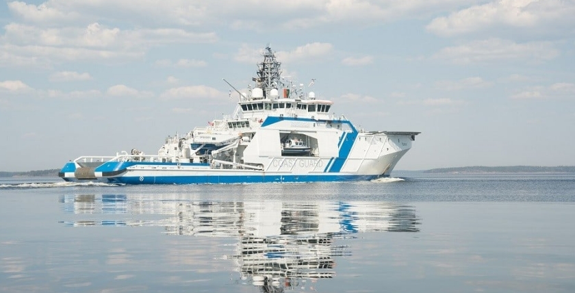 Patrouillenboot der finnischen Küstenwache. Foto: Raja fin