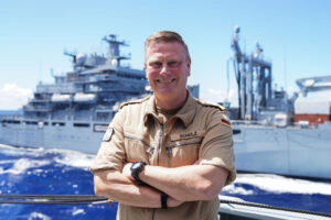 Flottillenadmiral Axel Schulz war erster Commander Task Group 500.01, Foto: Bw/Leon Rodewald