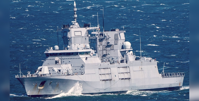 Deutsche Marine ohne Flugzeugträger im internationalen Vergleich. Fregatte Klasse 125 "Sachsen-Anhalt"( F224). Foto: Michael Nitz