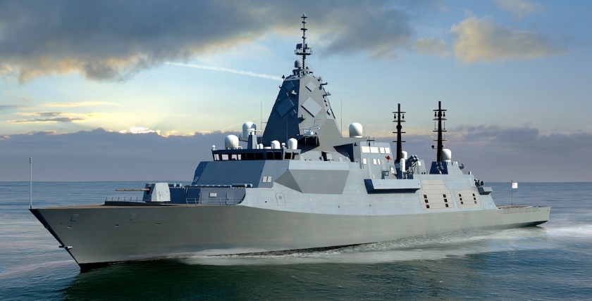 Australian Hunter-class frigate programme, graphic: RAN