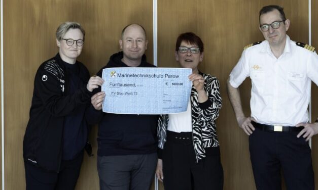 Maritime Solidarität: MTS Parow spendet 25.000 € für gute Zwecke!