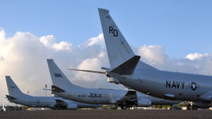 P-8 Seefernaufklärer aus Australien, Indien und den USA auf Hawaii während der Großübung Rimpac 2018, Foto: US DoD