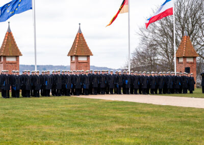 Feierlicher Abschied der Crew 10/2024 an der Alma Mater der Marineoffiziere, Foto: Bundeswehr