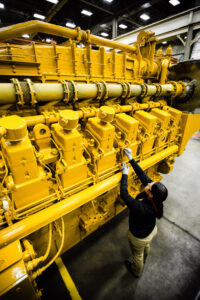 Dank hoher Wartungsfreundlichkeit sind die Cat-Motoren weltweit einsetzbar, Foto: Caterpillar