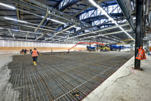 Baustelle für die neue Motorenplattform. Foto: Rolls Royce Power Systems