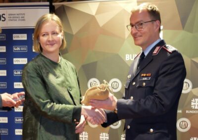 Dank an die estnische Botschafterin, Foto: hsc