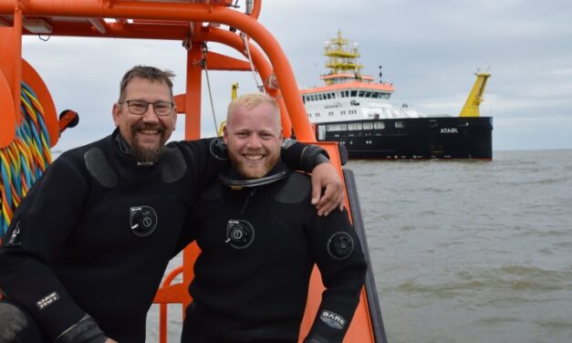 Job mit Gefahr und Tiefgang