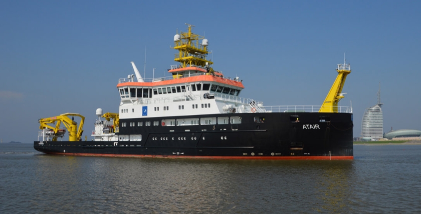 Forschungsschiff Atair, Foto: Phillipp Steiner