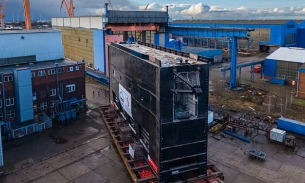 NOK Brunsbüttel - Schiebetore für 5. Schleusenkammer in Zulauf