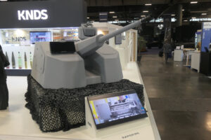 Marinegeschütz Rapidfire Naval von KNDS Entwurf des, Foto: Hans-Uwe Mergener