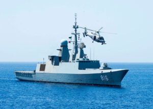 Die Fregatte Al Damman ist diedritte Einheit der Al-Riyadh-Klasse, Foto: US Navy/Jesse A. Hyatt