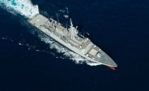 Typschiff Al Jubail der gleichnamigenKorvettenklasse, Foto: Navantia