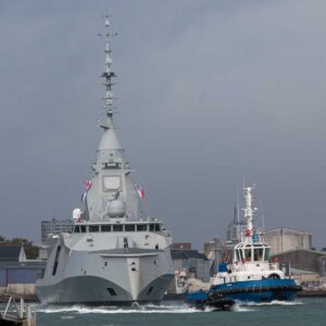 Französische Neubau-Fregatte "Amiral Ronarc'h". Foto: Naval Group