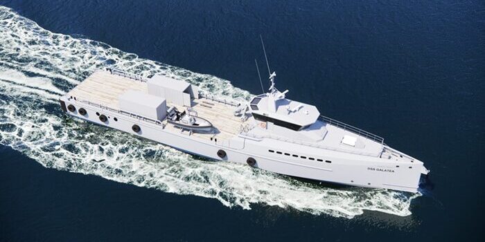 "Galatea" ist ein Schiff des Typs FCS 5009. Foto: Damen