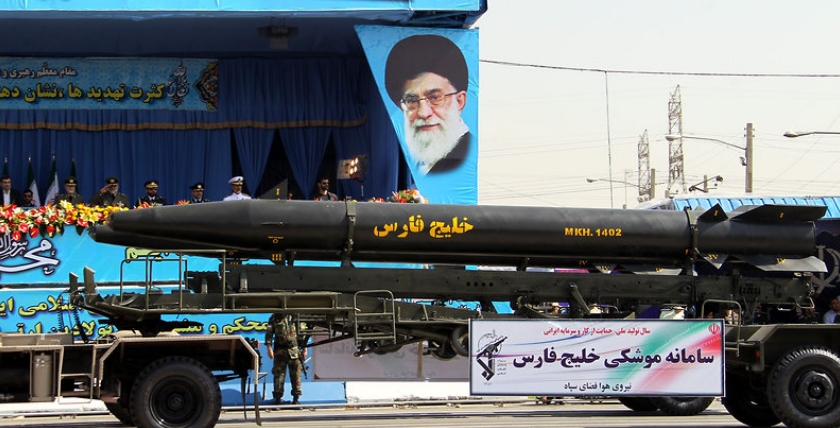 Ballistische Raketen wie die iranische Khalij Fars bedrohen den Schiffsverkehr im Roten Meer. Foto: AMDC