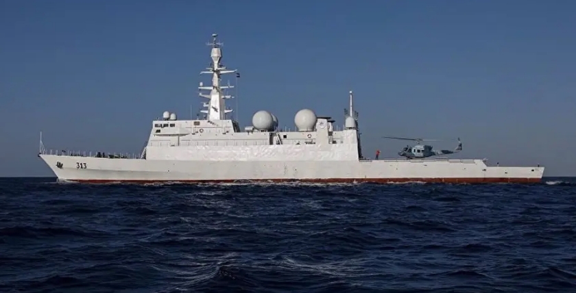 Aufklärungsschiff „Zagros“, Foto: Staatl. Medien