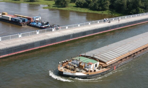 Magdeburg – Sperrung der längsten Kanalbrücke Europas