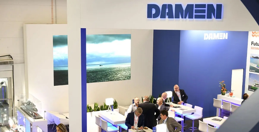 Die niederländische Werft Damen ist auch für die Deutsche Marine von Bedeutung, Foto: SMM/Kathrin Neuhauser