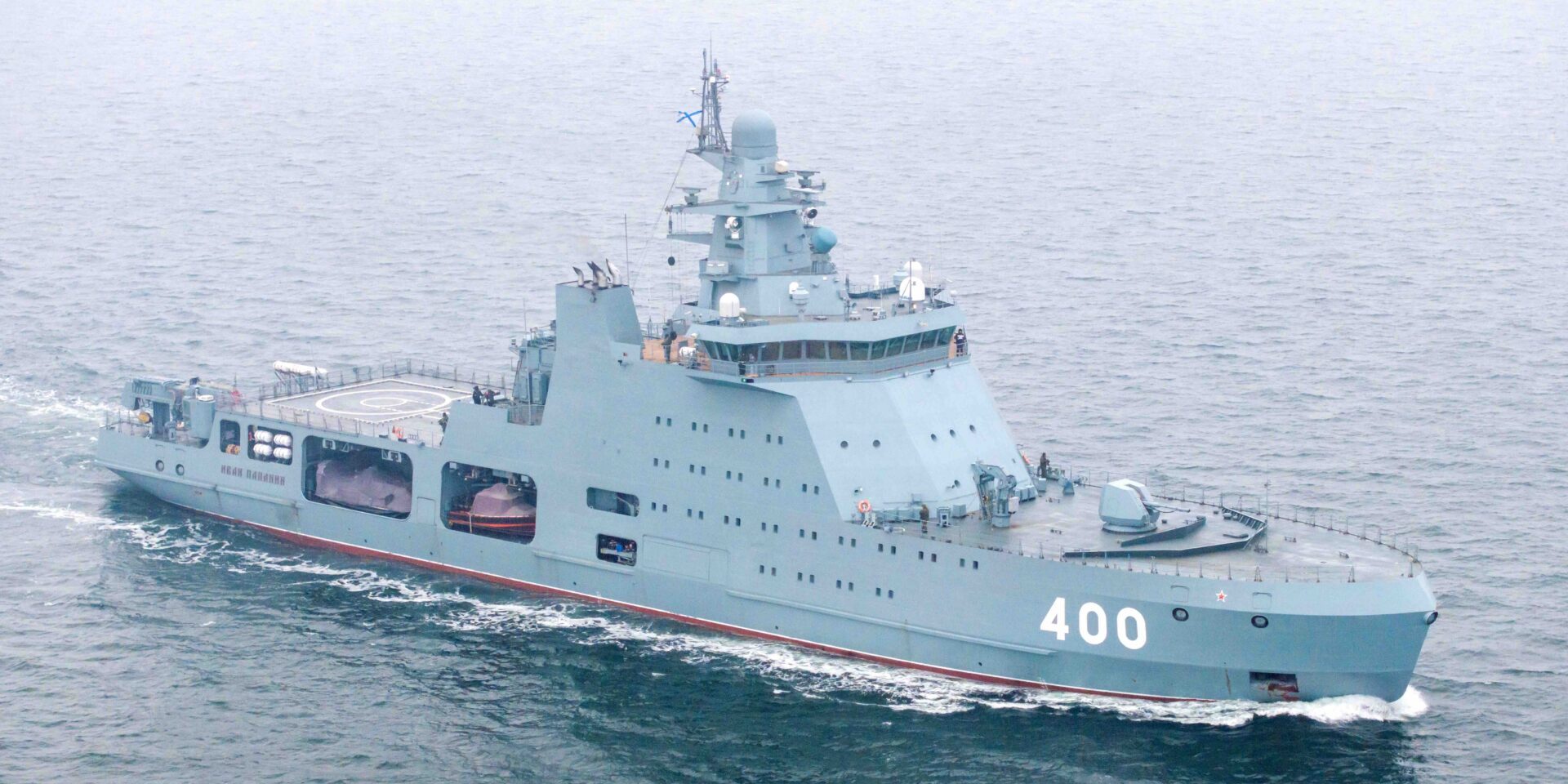 Russischer Kampfeisbrecher "Ivan Papanin". Foto: Michael Nitz