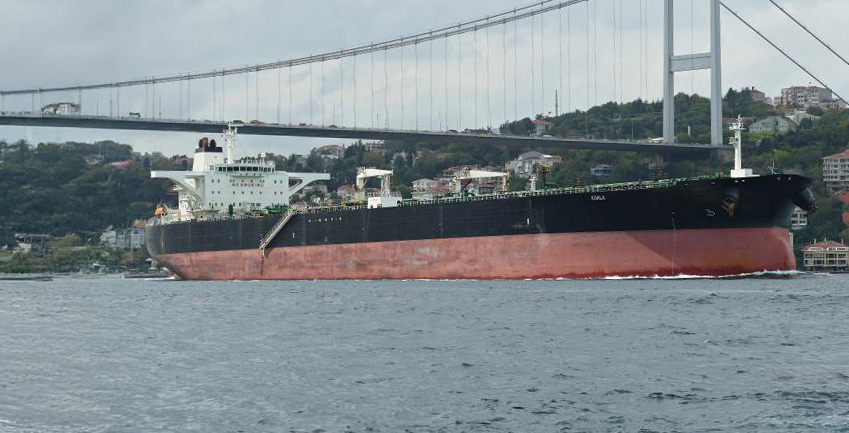 Rohöltanker KOALA in besseren Zeiten. Bild: Vesselfinder/Olaf