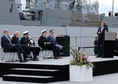 Taufe der Augsburg. Bürgermeister Kränzle Foto: hsc