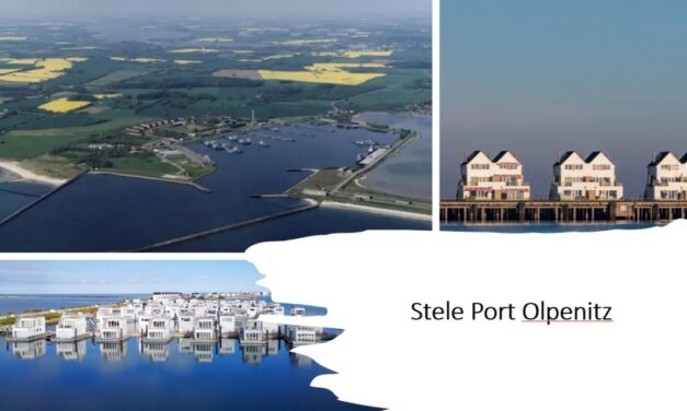 Einweihung der Stele im ehemaligen Marinestützpunkt Olpenitz