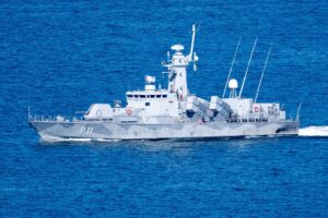 HSWMS Stockholm der Schwedischen Marine Foto. Michael Nitz