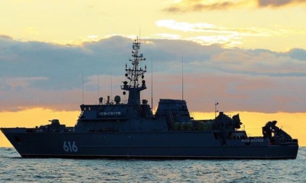 Russlands Minenjäger der Pazifik-Flotte