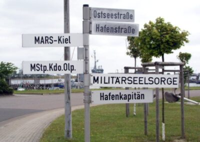 Marinestützpunkt Olpenitz, Foto: Bw/ Hans-Georg Paulinius