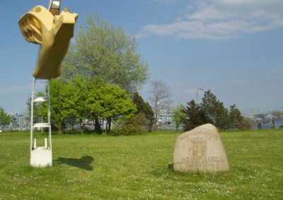 Der Albatros, ehemalige Gallionsfigur der GORCH FOCK, Foto: Bw/ Hans-Georg Paulinius