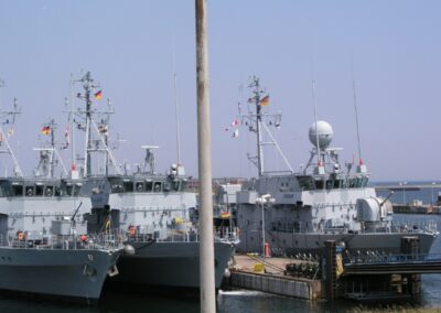 Minensuchboote, Foto: Bw/ Hans-Georg Paulinius