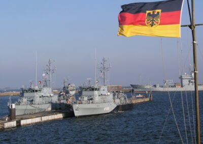 Minensuchboote, Foto: Bw/ Hans-Georg Paulinius