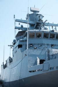 Korvette Magdeburg kann besichtigt werden Foto: hsc