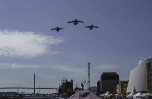 Drei A400M aus dem niedersächsischen Wunstorf, Foto: Daniel Angres