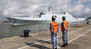 Seit 2017 betreibt China in Djibouti eine Marinebasis, Foto: Chinesische Medien