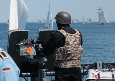 Magdeburg Waffenstation besetzt, Foto: hsc