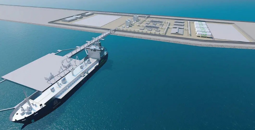 Das 2022 gegründete staatliche Wasserstoffunternehmen Hydrogen Oman LLC (Hydrom) soll ab 2029 grünes H2 liefern. Grafik: Hydrom