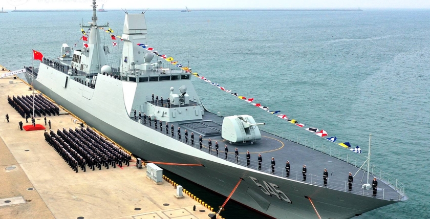 Chinesische Fregatte Type 054B „Luohe“, Foto: chinamil.com