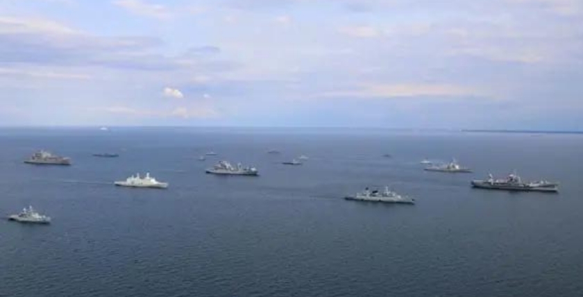 NATO Einheiten in der Ostsee, Foto: Bw