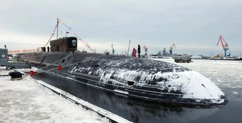Russisches U-Boot der Borei-Klasse, Foto: Staatliche Medien Russland